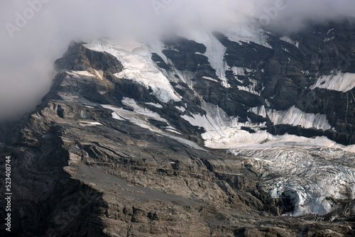 Bernese Oberland mountains in  Switzerland, Europe photo