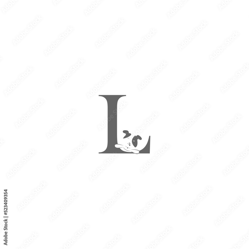 letter logo vector illustration