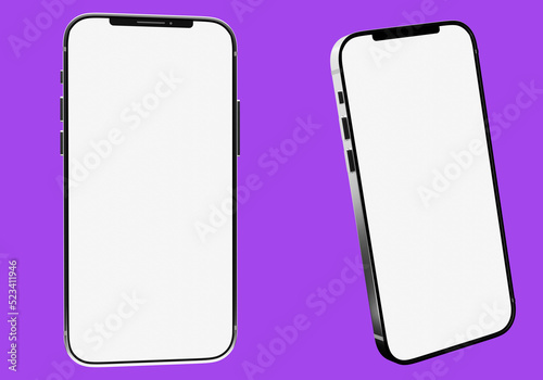 Mobile phone. Phone with bl...