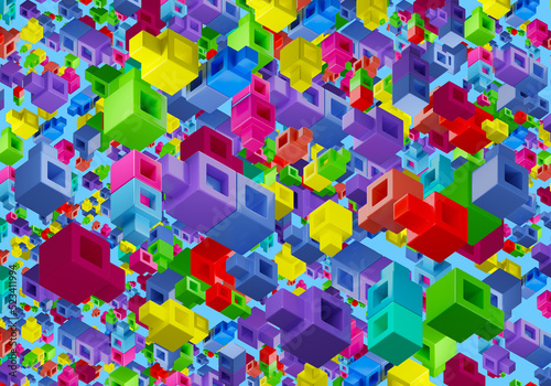 Kids abstract background. M...
