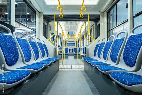 Large capacity bus. City pa...