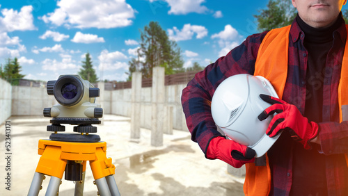 Surveyor equipment. Hard ha...