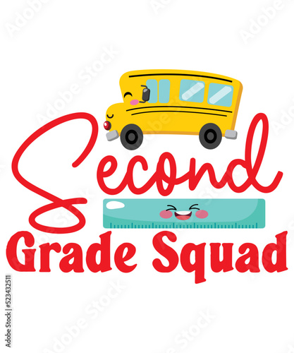 Back To School SVG PNG DXF Eps Jpg Bundle  Pre-K  Preschool  Kindergarten  1st - 3rd Grade Files For Cricut  Silhouette  Sublimation T-Shirt    Back To School Embroidery Bundle  Back To School Bundle 