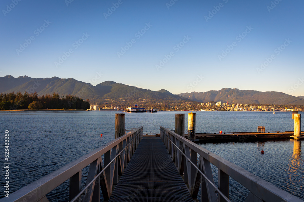 View of North Vancouver from Coal Harbour / West End area 