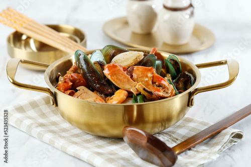 Stewed Mix Spicy Seafood ala Marinera photo