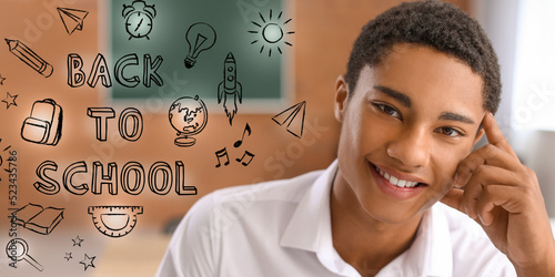 African-American student in...