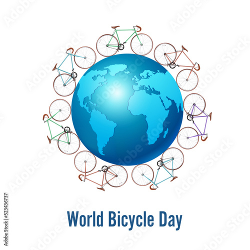 Collage with many bicycles ...