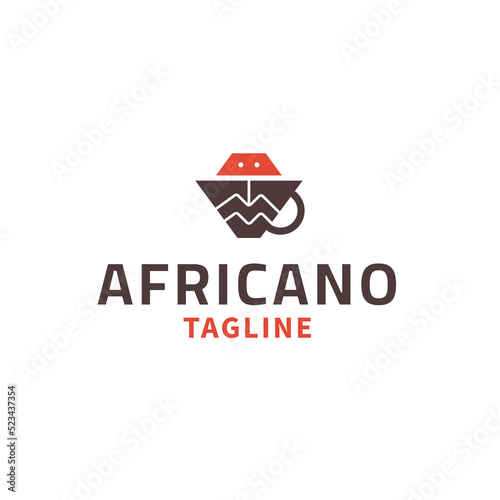 Africa logo icon design vector
