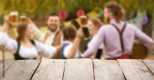 Drunk people with beer danc...