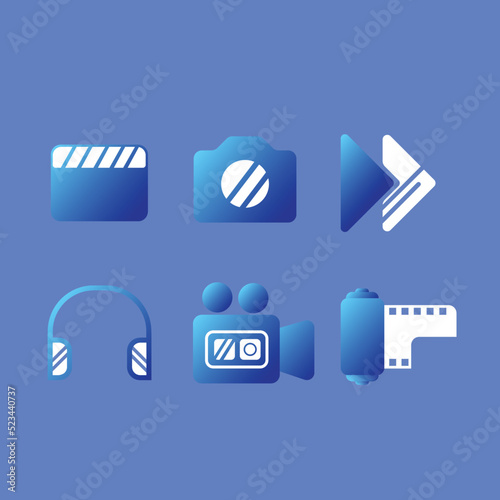 multimedia icons