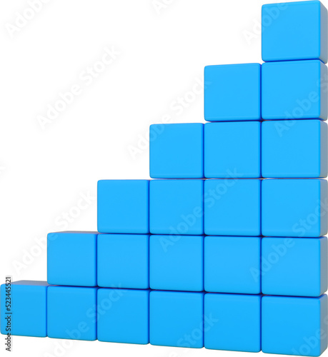 blue box stairs