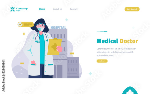 Hospital medical doctor profile