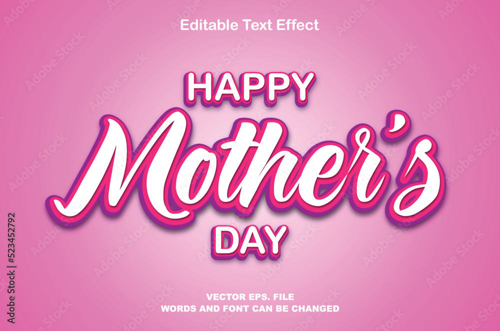 happy mother's day text effect, mother's day 3d editable vector text effect, mother's day text effect happy mother's day text effect, mother's day 3d editable vector text effect, mother's day text effect