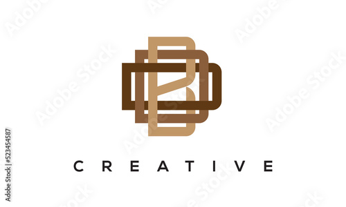 initial BDD, DDB letters monogram, three letters creative modern typographic logo, eye catching alphabet stylish logo vector	