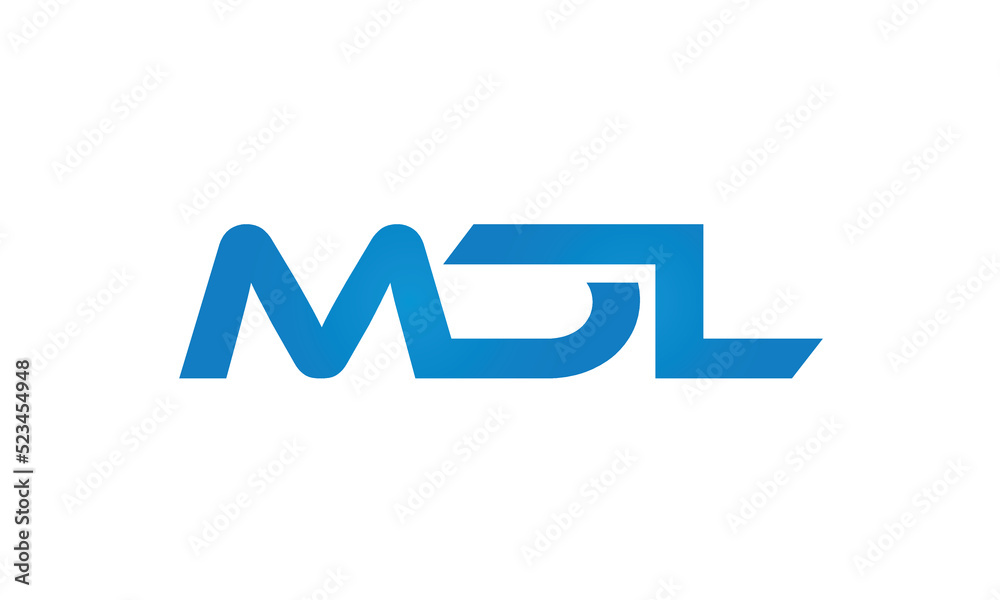 MDL letters linked logo design, Letter to letter connection monogram concepts vector alphabet MDL letters linked logo design, Letter to letter connection monogram concepts vector alphabet