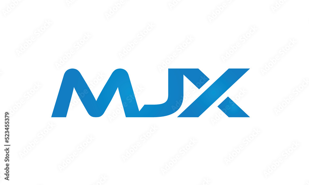 MJX letters linked logo design, Letter to letter connection monogram concepts vector alphabet MJX letters linked logo design, Letter to letter connection monogram concepts vector alphabet
