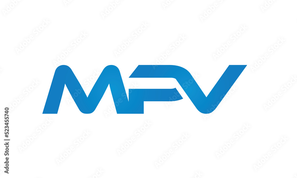 MPV letters linked logo design, Letter to letter connection monogram concepts vector alphabet MPV letters linked logo design, Letter to letter connection monogram concepts vector alphabet