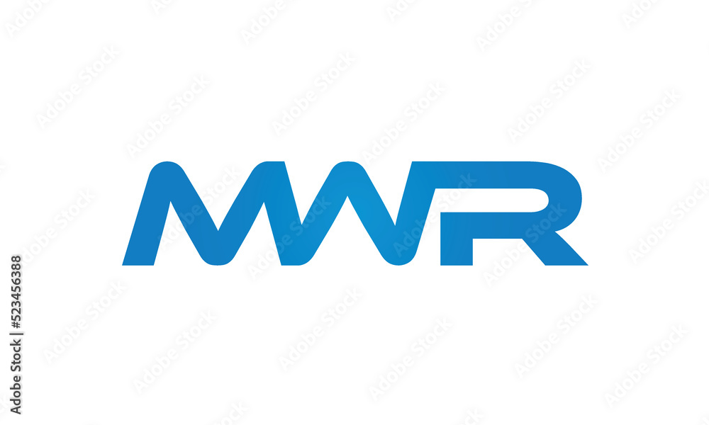 MWR letters linked logo design, Letter to letter connection monogram concepts vector alphabet MWR letters linked logo design, Letter to letter connection monogram concepts vector alphabet