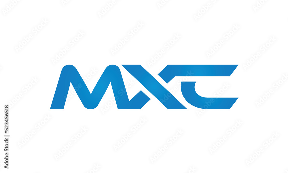 MXC letters linked logo design, Letter to letter connection monogram concepts vector alphabet MXC letters linked logo design, Letter to letter connection monogram concepts vector alphabet