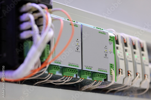 PLC based industrial automation system