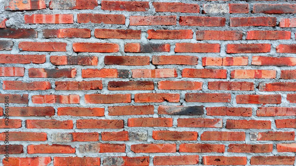 Fototapeta premium old red brick wall texture