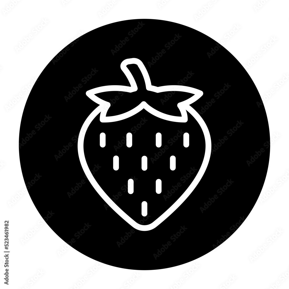 strawberries icon strawberries icon