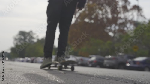 Wallpaper Mural Dragging skateboard paving the streets of Buenos Aires Argentina  Torontodigital.ca