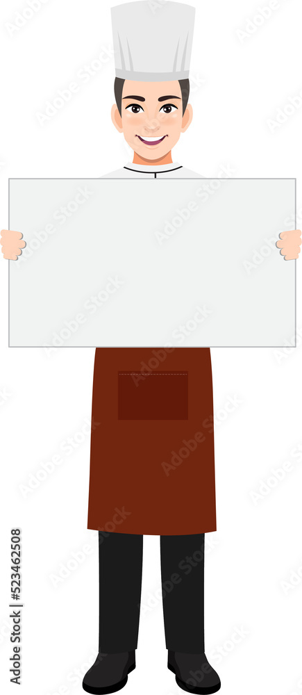 Professional Chef working character design clipart Professional Chef working character design clipart