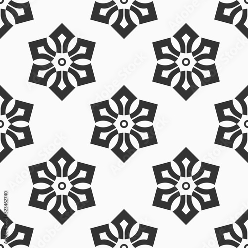 Vector seamless flowers pat...