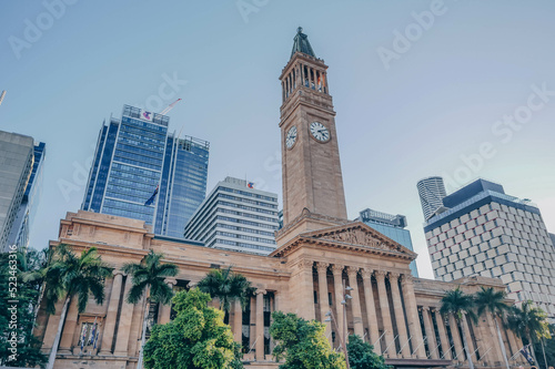 brisbane city hall and clock tower