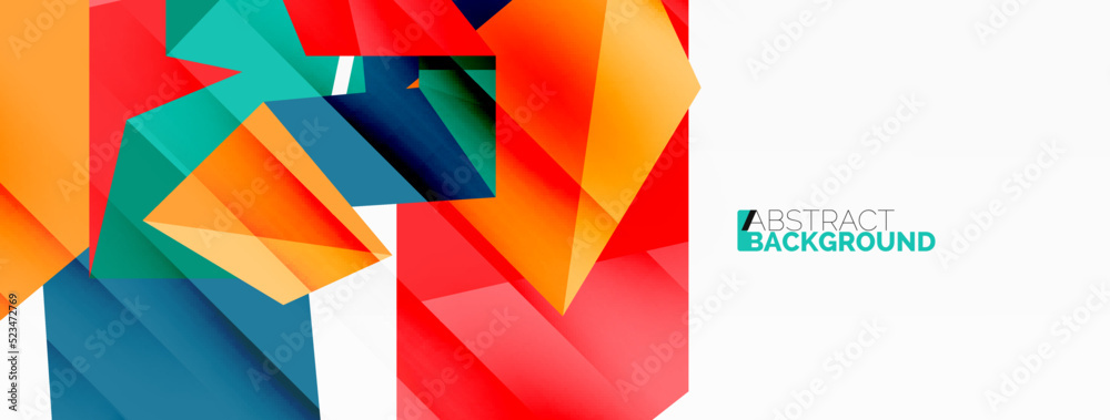 Abstract line and triangle background. Creative geometric abstract backdrop. Business template for wallpaper, banner, background or landing Abstract line and triangle background. Creative geometric abstract backdrop. Business template for wallpaper, banner, background or landing
