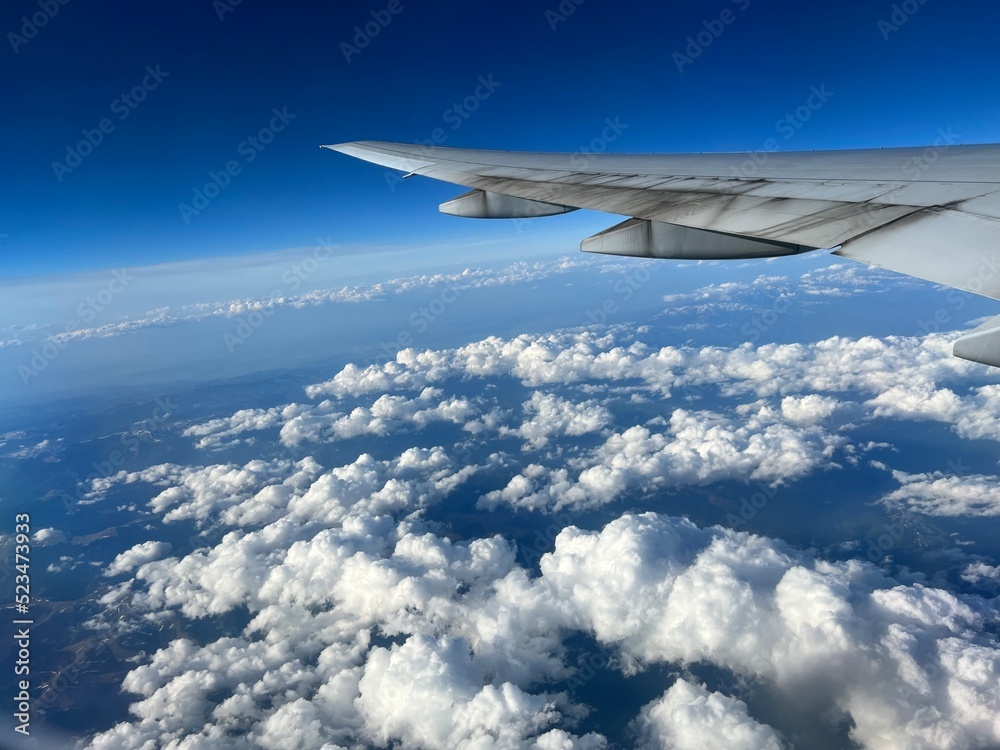 view from airplane window view from airplane window
