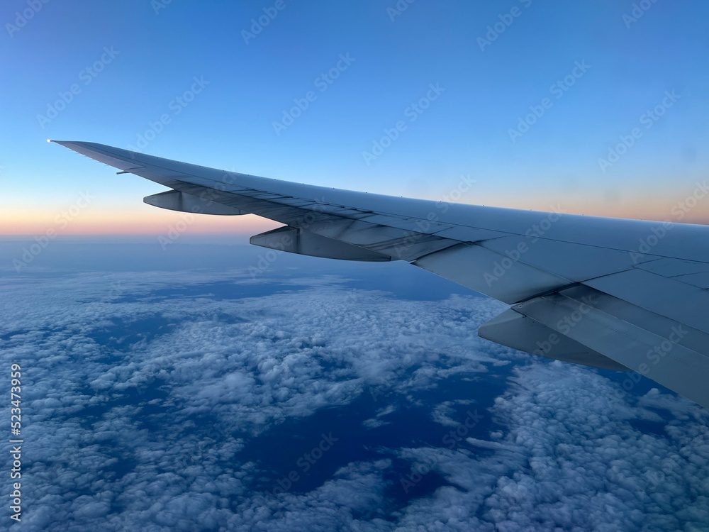 view from airplane window view from airplane window