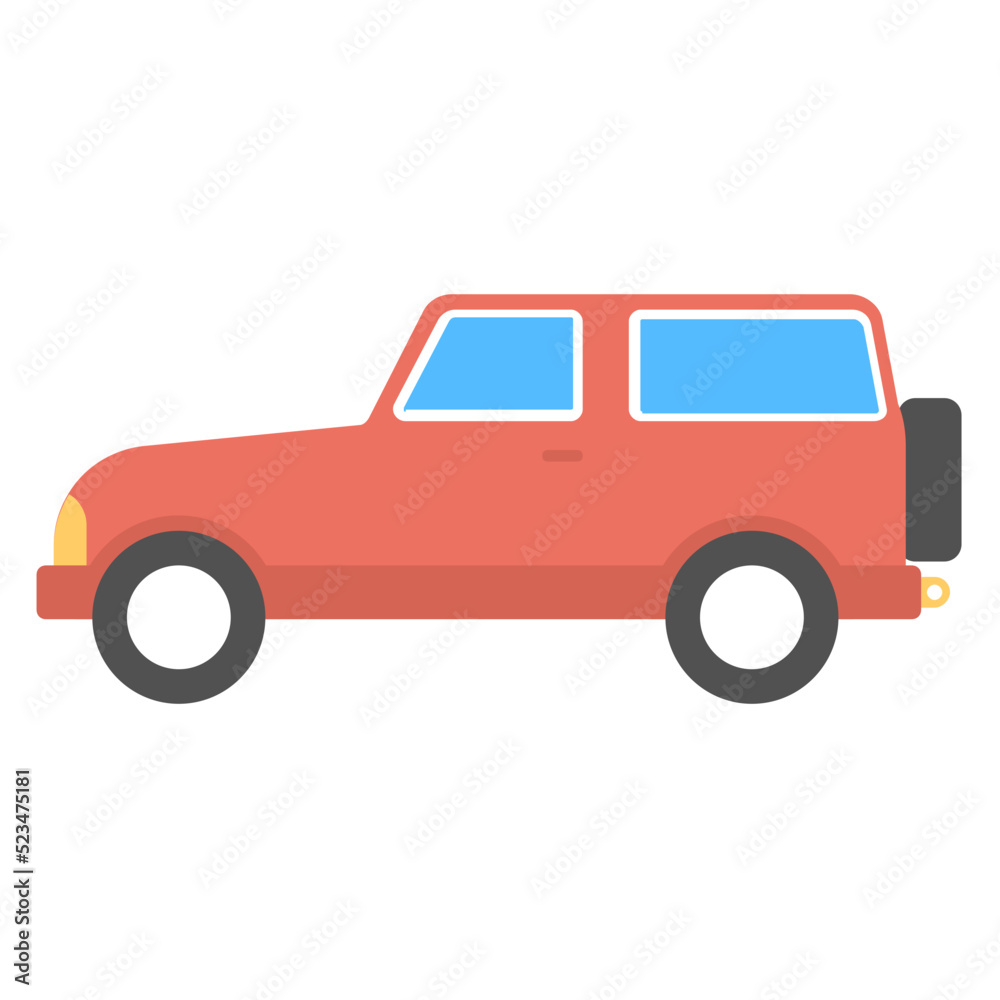 Fototapeta premium Jeep 