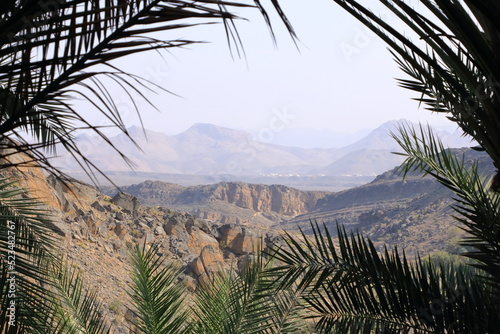 Panoramic View from Misfah old House in Misfat al Abriyeen photo