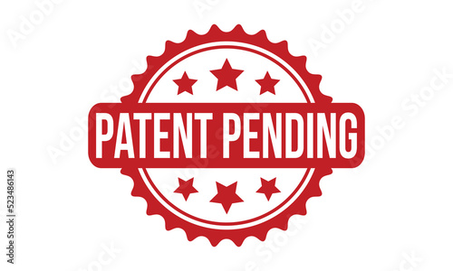 Patent Pending Rubber Stamp Seal Vector