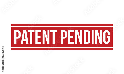 Patent Pending Rubber Stamp Seal Vector