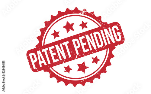 Patent Pending Stamp Seal Vector Illustration