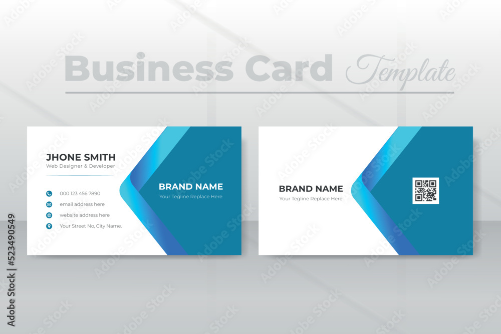 Creative Modern Corporate Business Card Design Template