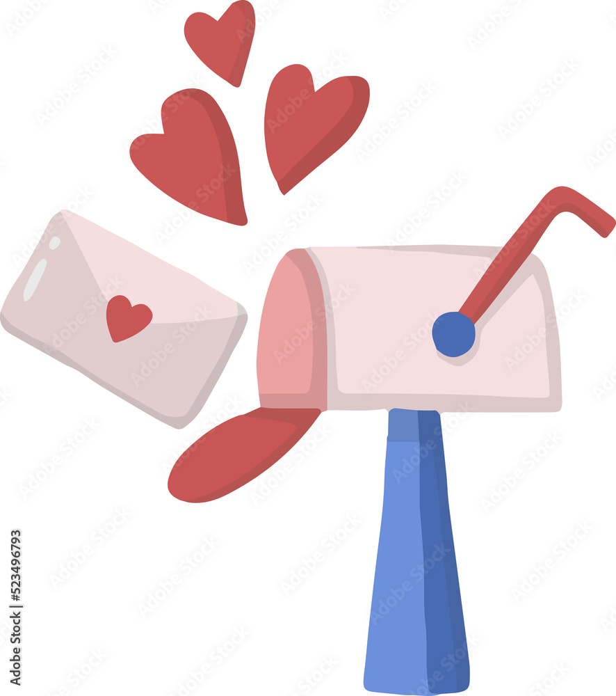 love and valentine illustration on transparent background love and valentine illustration on transparent background