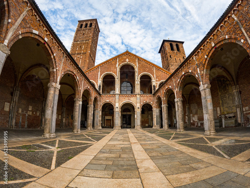 Basilica of Sant'Ambrogio, Milan, Italy