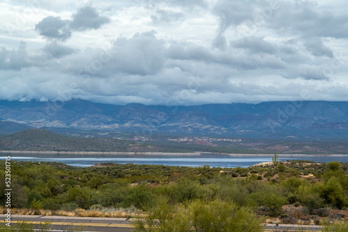 An overlooking view of Tonto National Forest, Arizona