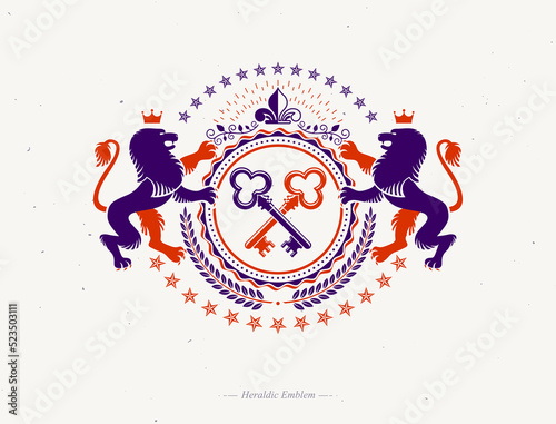 Vintage vector design eleme...