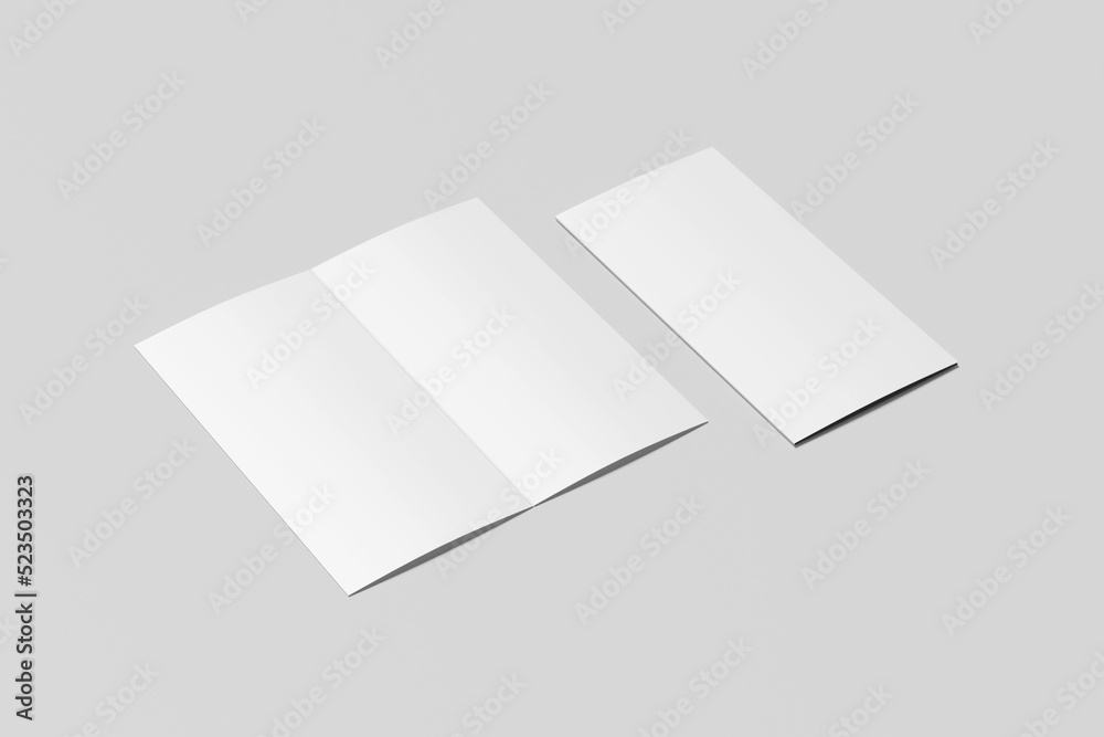 Bifold dl flyer mockup Bifold dl flyer mockup
