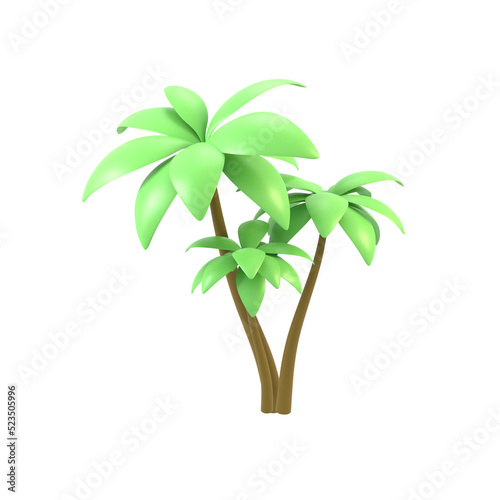 Palm Tree 3d Illustration