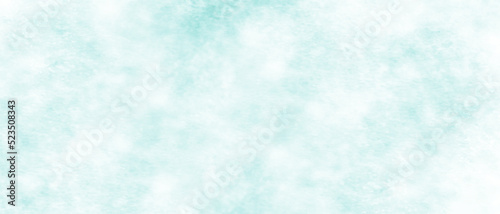 Abstract cloudy and fresh blue sky and clouds watercolor background, Stylist soft blue watercolor paper texture, Elegant blue grunge texture, Blue background with soft blue watercolor stains.