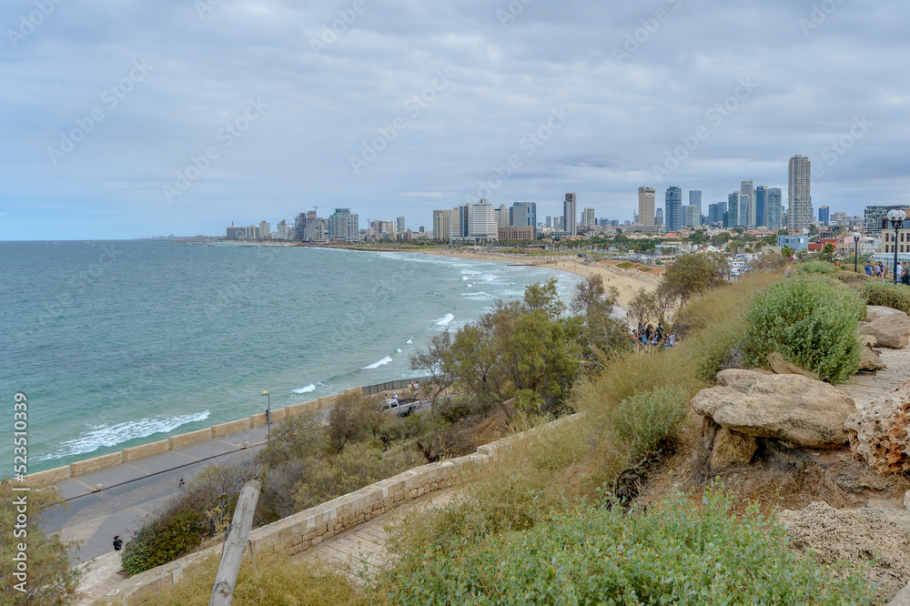 Tel Aviv, sea, beach and City View from Jaffa
Tel Aviv, sea, beach and City View from Jaffa