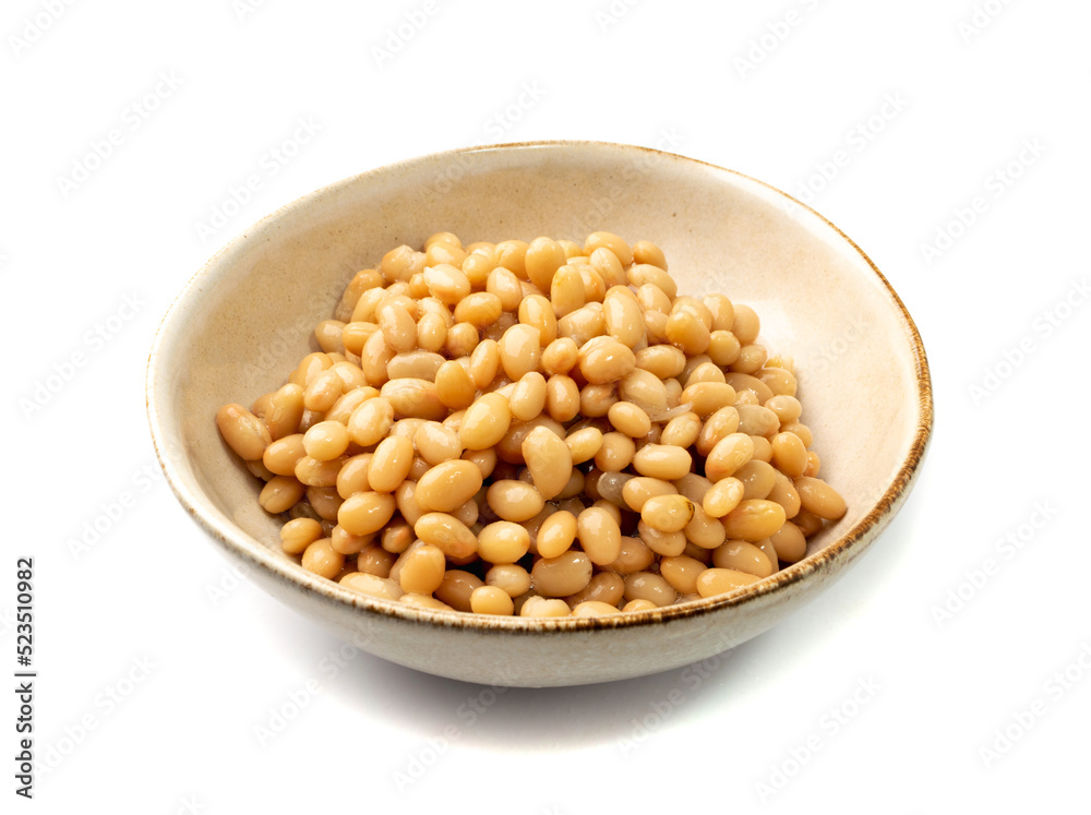 White Kidney Beans Isolated