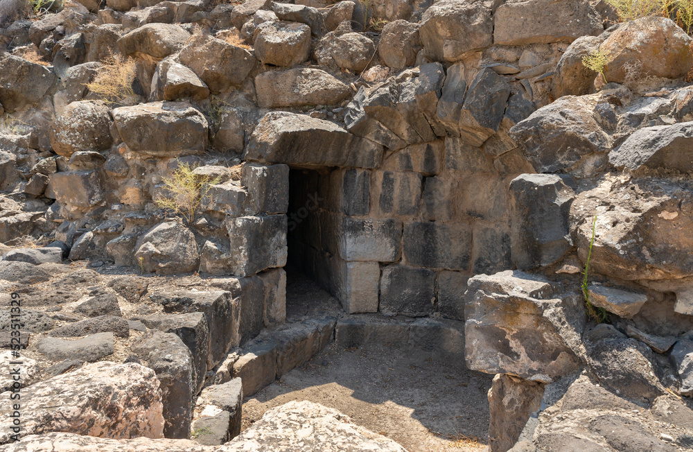 Partially restored ruins of one of the cities of the Decapolis - the ancient Hellenistic city of Scythopolis near Beit Shean city in northern Israel Partially restored ruins of one of the cities of the Decapolis - the ancient Hellenistic city of Scythopolis near Beit Shean city in northern Israel