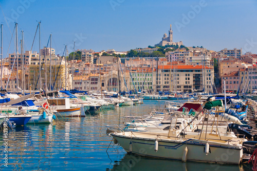 Vieux Port in Marseille, Provence, Frankreich photo